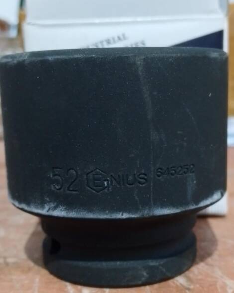 IMPACT SOCKET 3/4" DR 52MM 6pt GENIUS