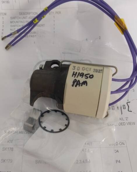 MAGNETIC SWITCH MODEL SK179, BMOBREY