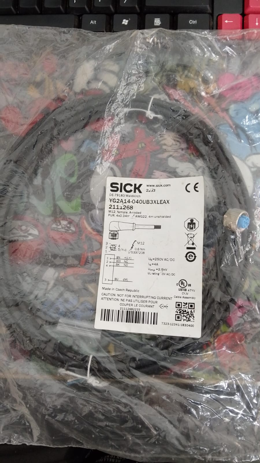 SENSOR - SICK YG2A14-040UB3XLEAX(2111268)