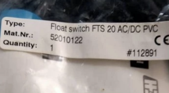 SCHWIMMSCHAITER FTS20 FLOAT SWITCH