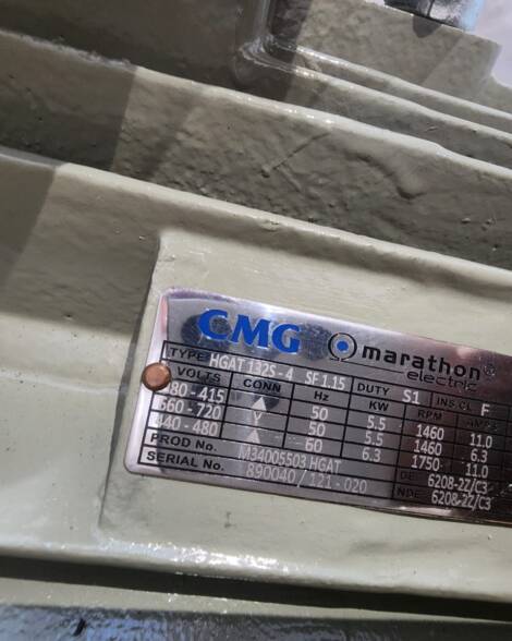 CMG MARATHON ELECTRIC MOTOR