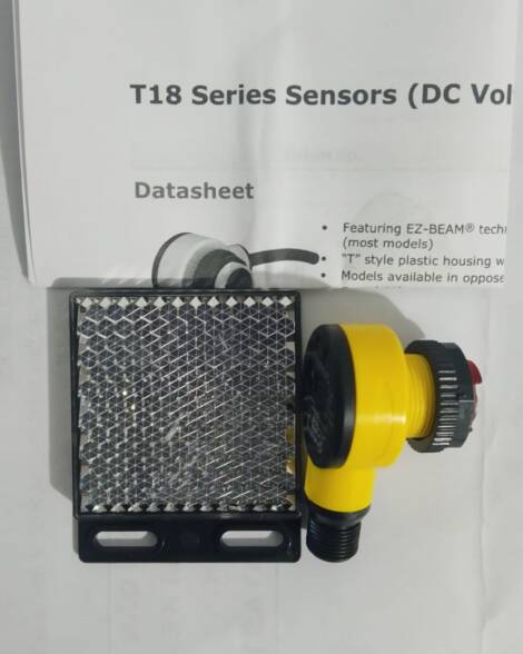 PHOTOSENSOR,TYPE: T18SP6LPQ,BANNER