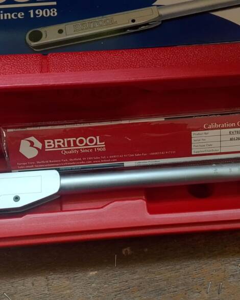 TORQUE WRENCH BRITOOL EVT-600A (3-7 KGF)