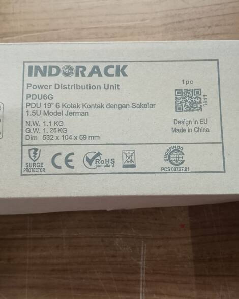 STOP KONTAK EXTENSION 4 OUTLET CABLE EXT INDORACK