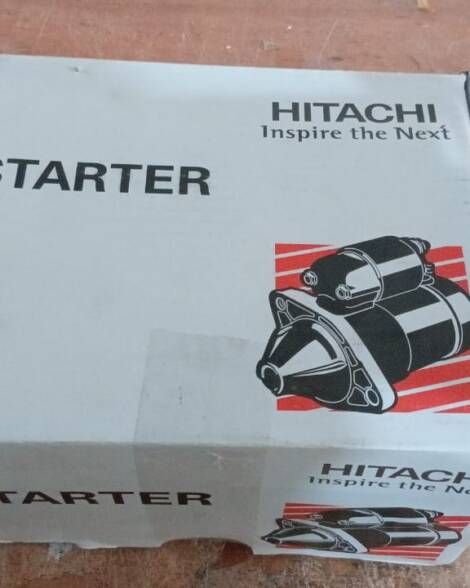 Dinamo Stater Forklip Part number : 129900-77040 (S13-404) Tegangan : 12V Brand Hitachi